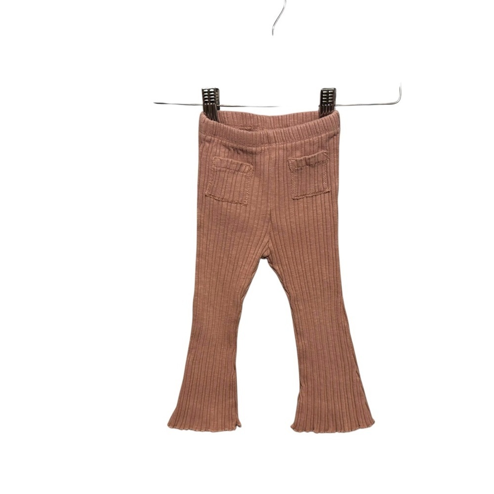 ⭐️ 5/$30 Zara Kids Ribbed Flare Pants size 12-18 Months